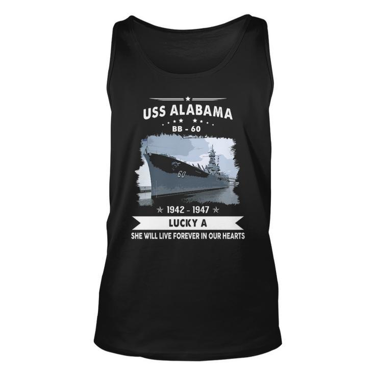 Uss Alabama Bb  Unisex Tank Top
