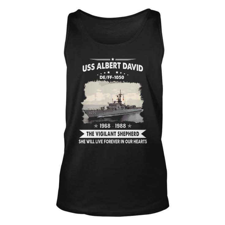 Uss Albert David Ff  V2 Unisex Tank Top