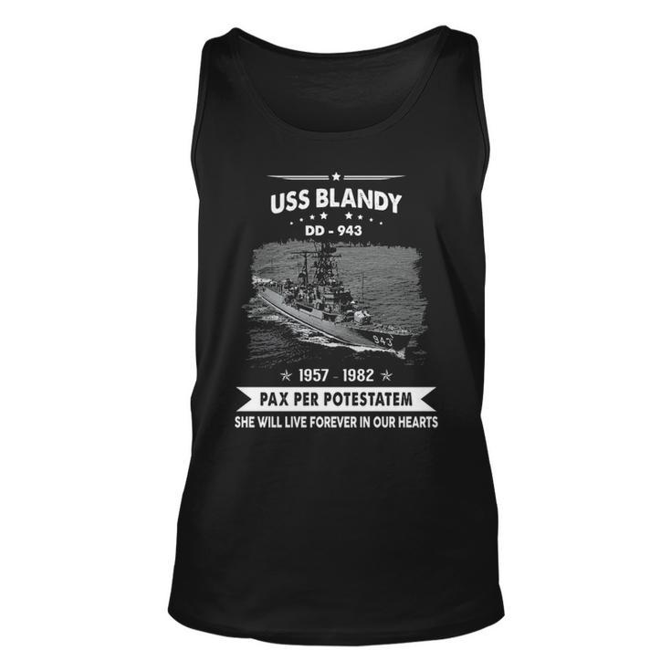 Uss Blandy Dd  V2 Unisex Tank Top