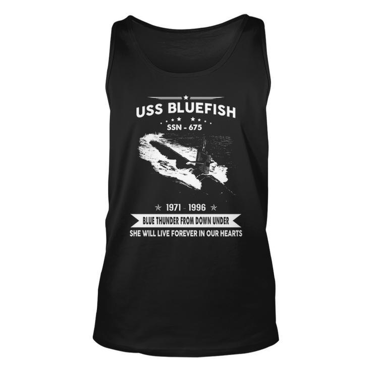 Uss Bluefish Ssn  Unisex Tank Top