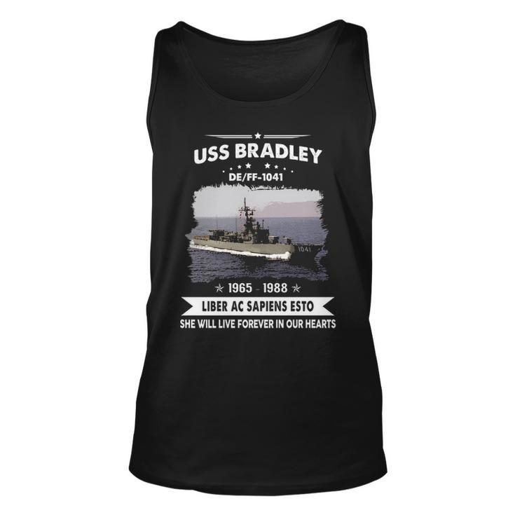 Uss Bradley Ff 1041  De  V2 Unisex Tank Top