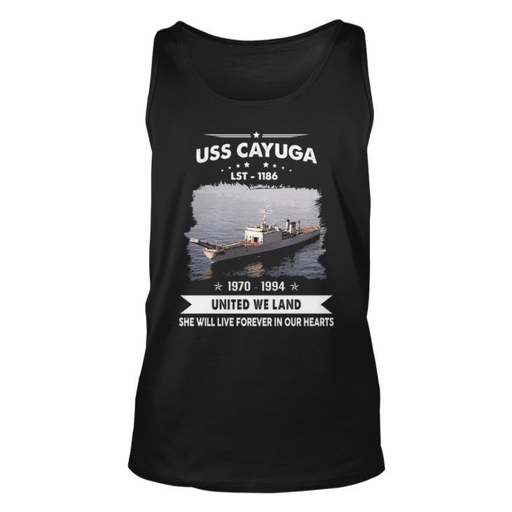 Uss Cayuga Lst  V2 Unisex Tank Top