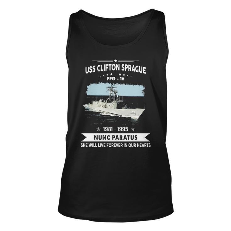 Uss Clifton Sprague Ffg  Unisex Tank Top