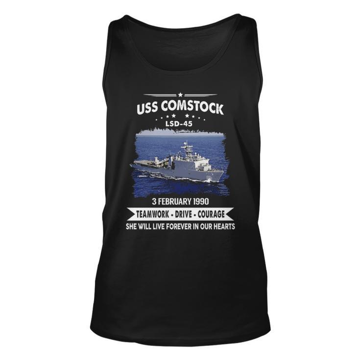 Uss Comstock Lsd  V2 Unisex Tank Top