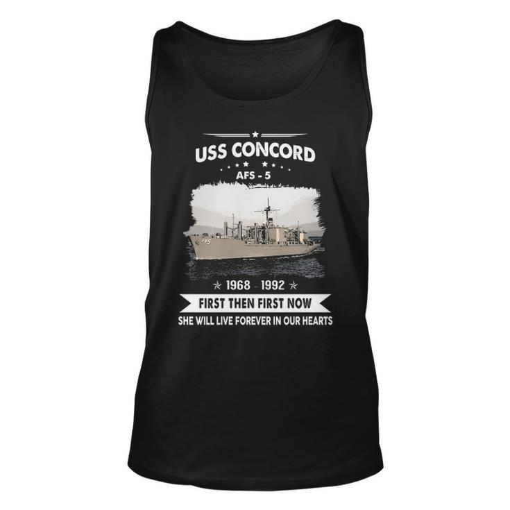 Uss Concord Afs  Unisex Tank Top