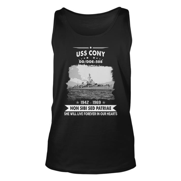 Uss Cony Dd  Unisex Tank Top