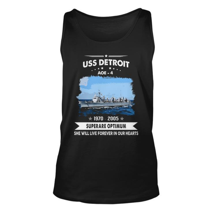 Uss Detroit Aoe  Unisex Tank Top