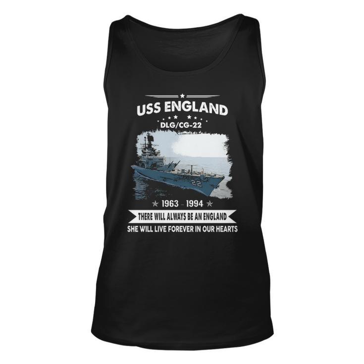 Uss England Dlg 22 Cg  Unisex Tank Top