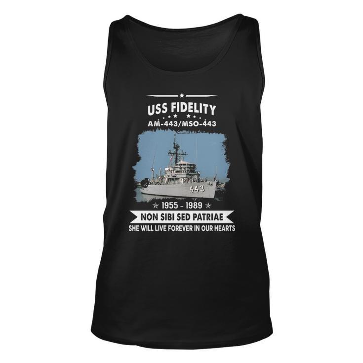 Uss Fidelity Mso Unisex Tank Top