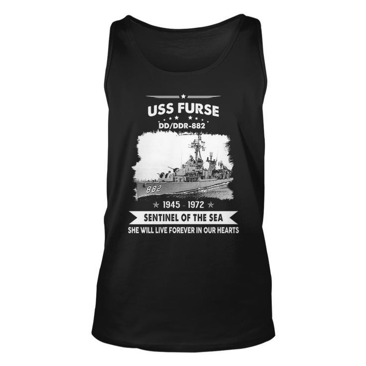 Uss Furse Dd 882 Ddr  Unisex Tank Top