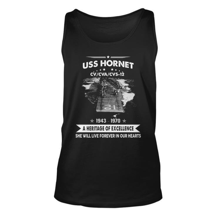 Uss Hornet Cv  V4 Unisex Tank Top