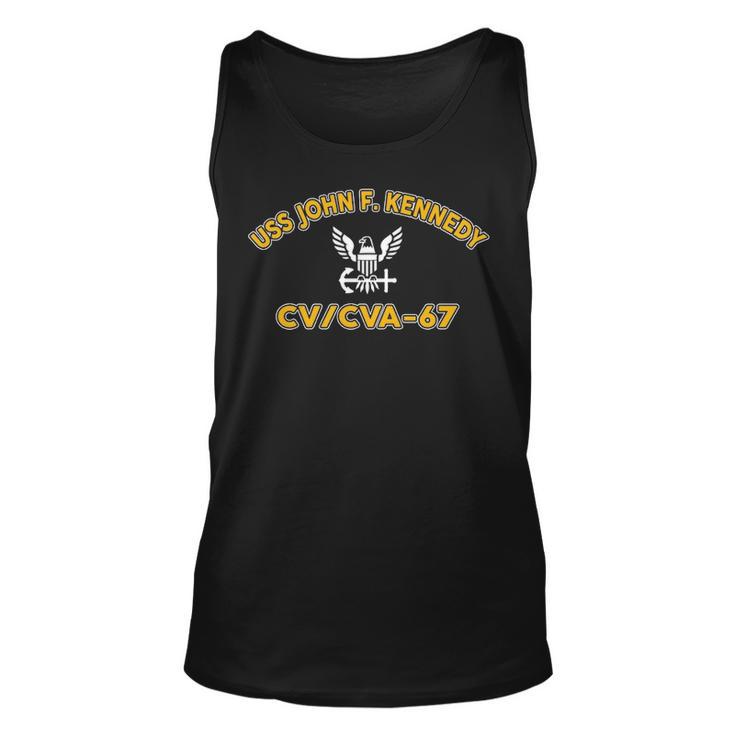 Uss John F Kennedy Cv 67 Cva  V2 Unisex Tank Top