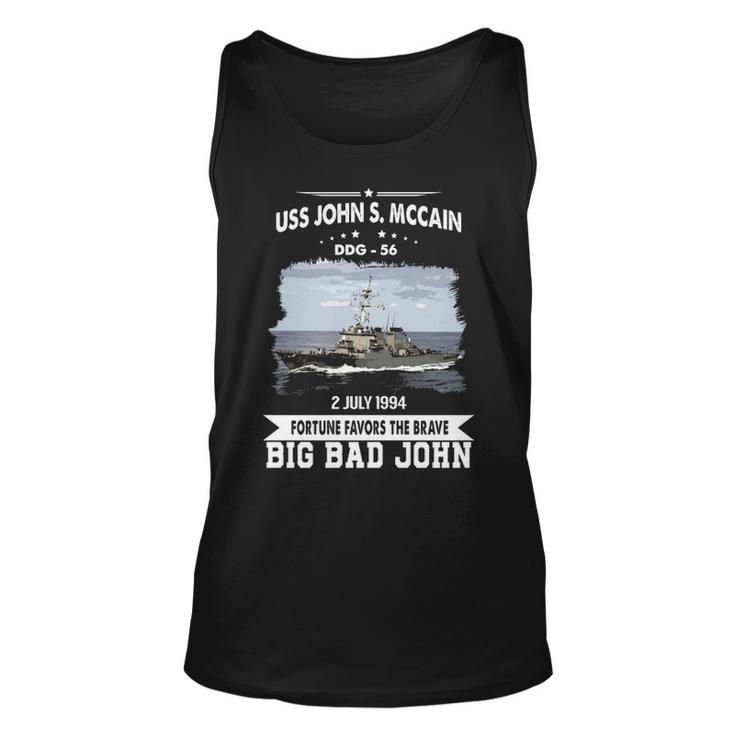 Uss John S Mccain Unisex Tank Top