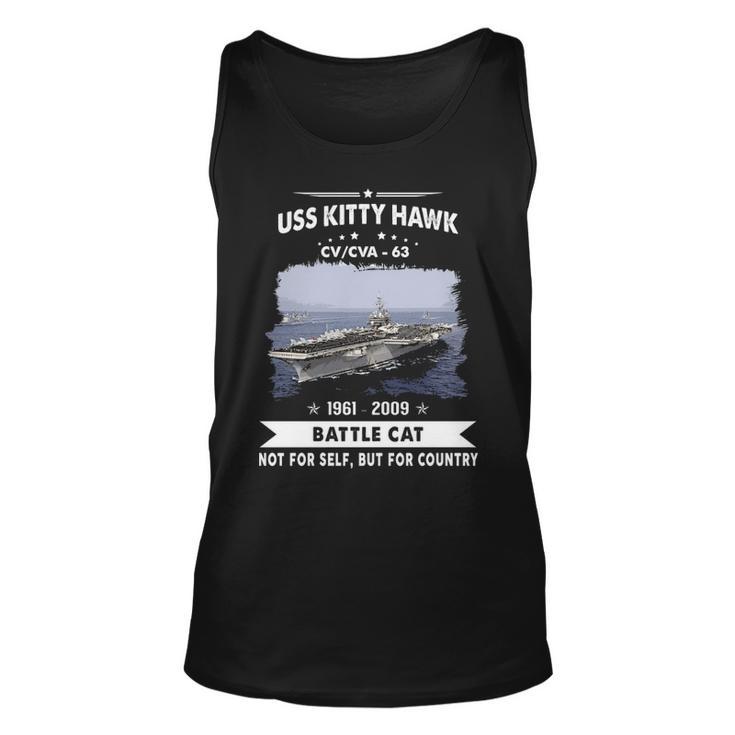 Uss Kittyhawk Cv 63 Cva  Unisex Tank Top