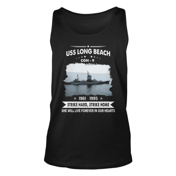 Uss Long Beach Cgn  Unisex Tank Top
