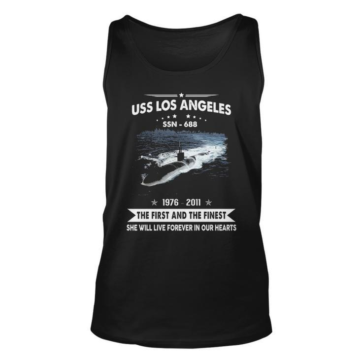Uss Los Angeles Ssn  Unisex Tank Top