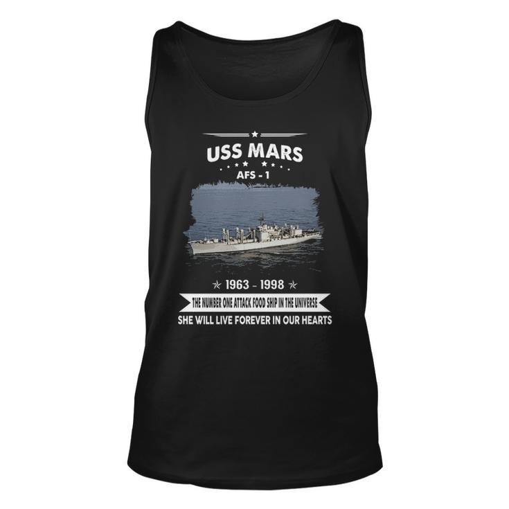 Uss Mars Afs  V2 Unisex Tank Top