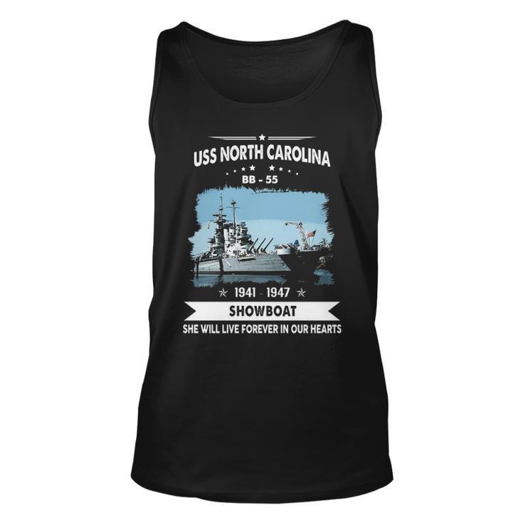 Uss North Carolina Bb 55 Bb Unisex Tank Top