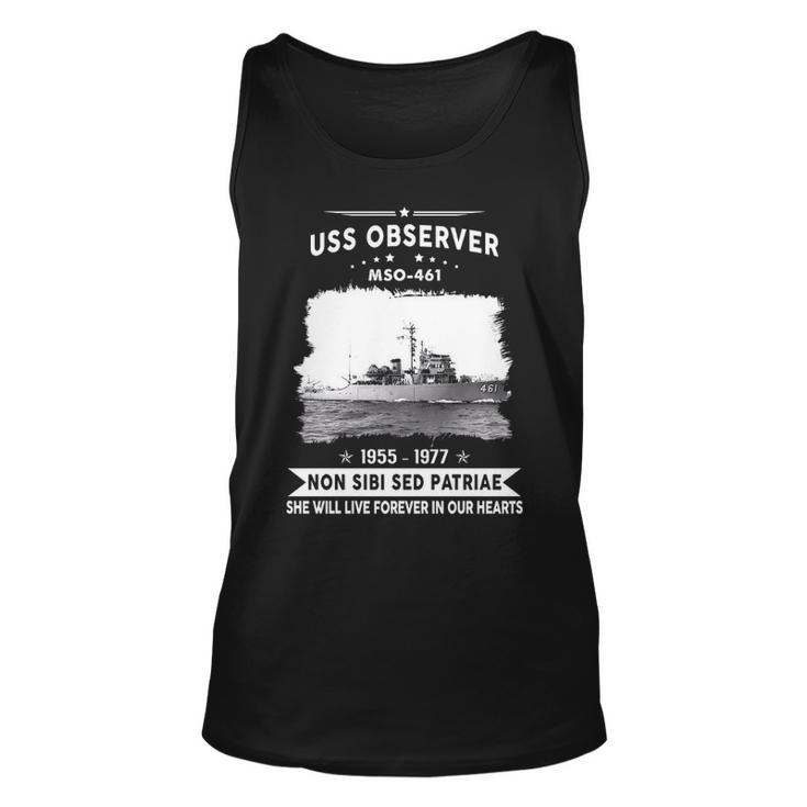 Uss Observer Mso Unisex Tank Top