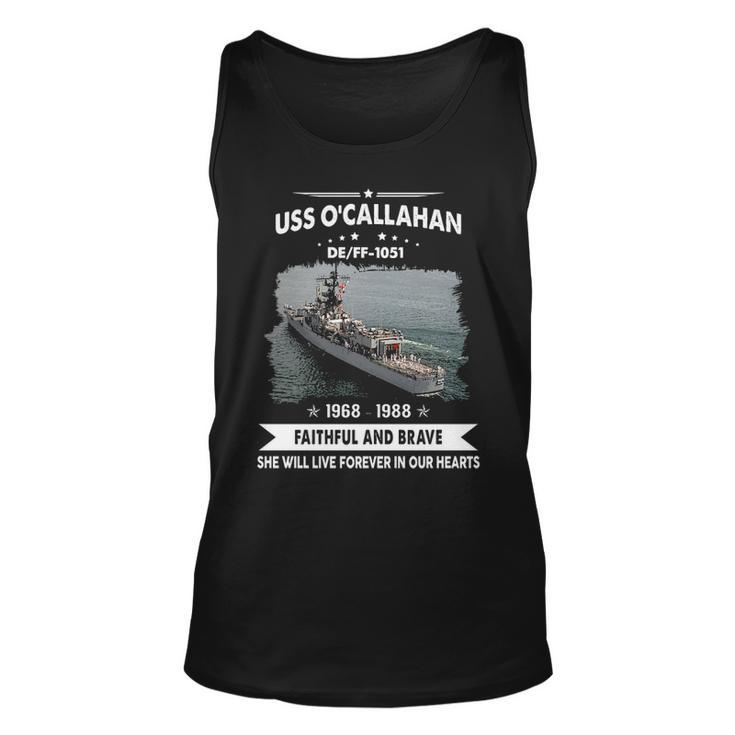 Uss Ocallahan Ff  Unisex Tank Top