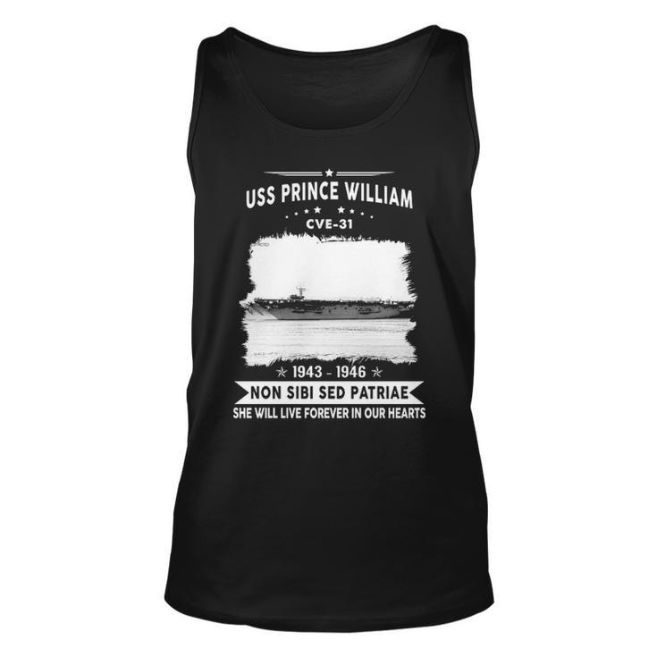 Uss Prince William Cve  Unisex Tank Top