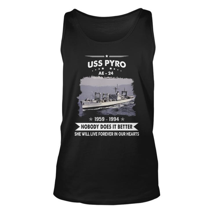 Uss Pyro Ae  V2 Unisex Tank Top