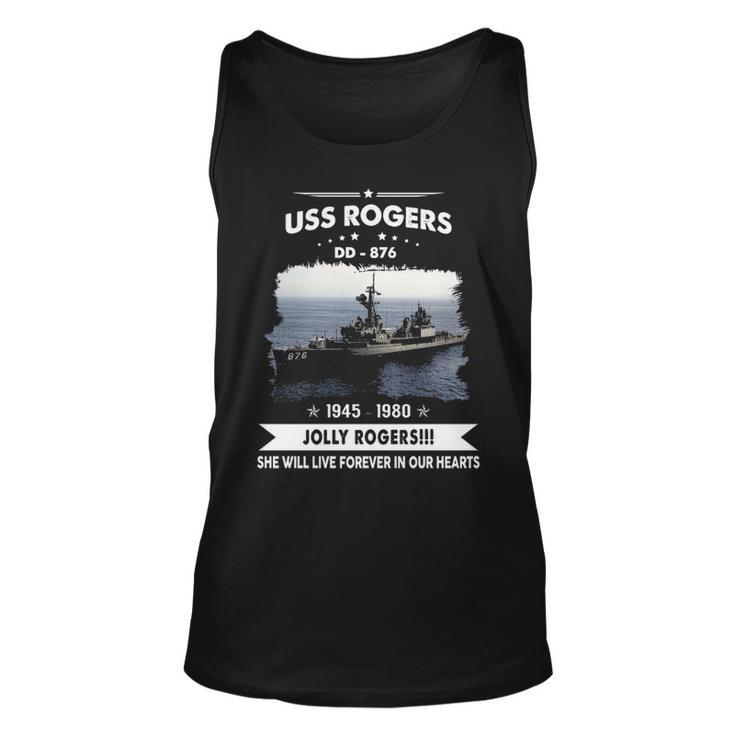 Uss Rogers Dd  V2 Unisex Tank Top
