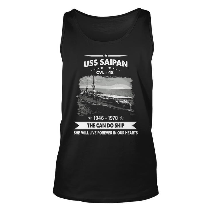 Uss Saipan Cvl  V2 Unisex Tank Top