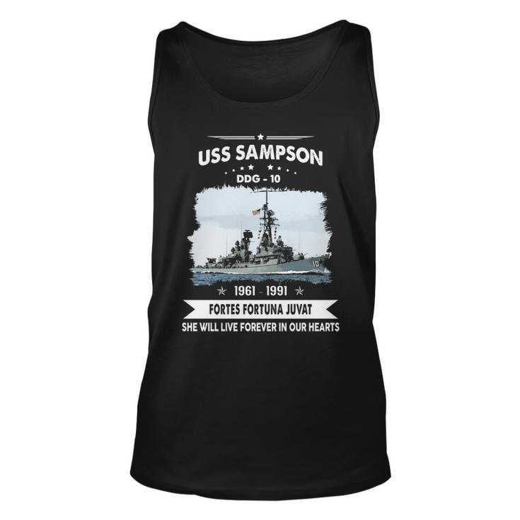 Uss Sampson Ddg  Unisex Tank Top