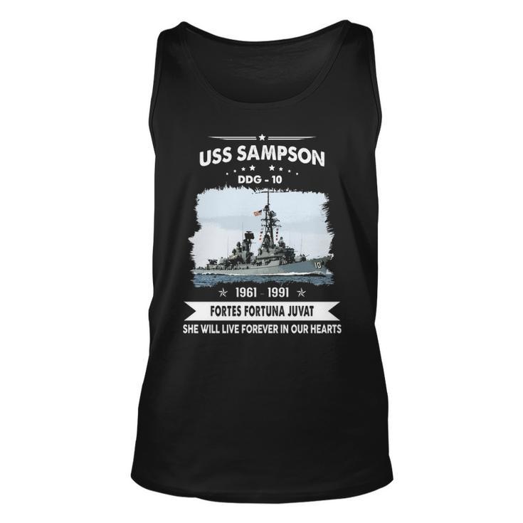 Uss Sampson Ddg V2 Unisex Tank Top