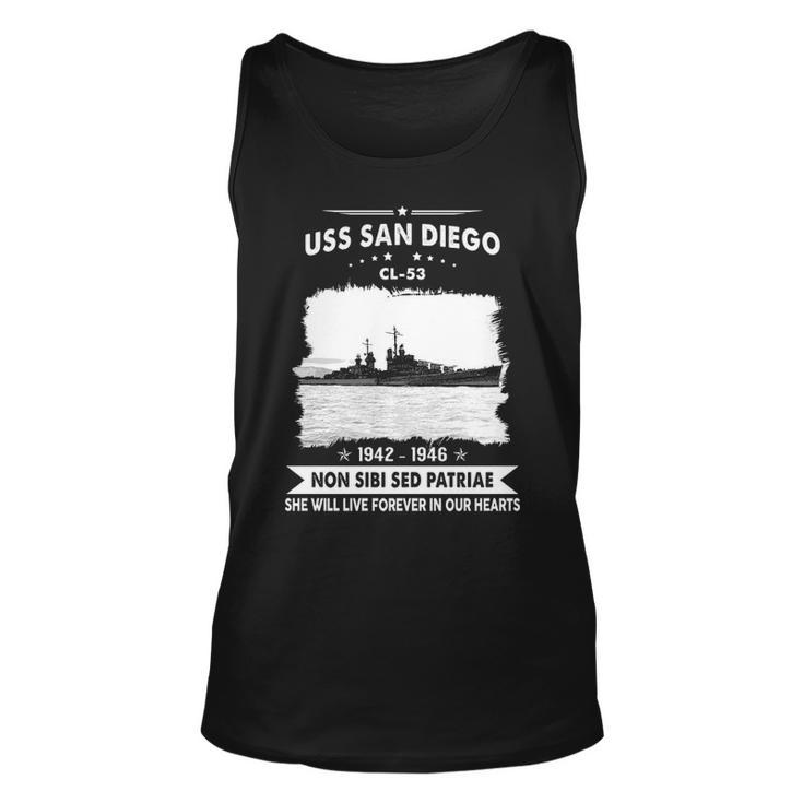 Uss San Diego Cl Unisex Tank Top