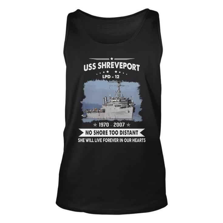 Uss Shreveport Lpd V3 Unisex Tank Top