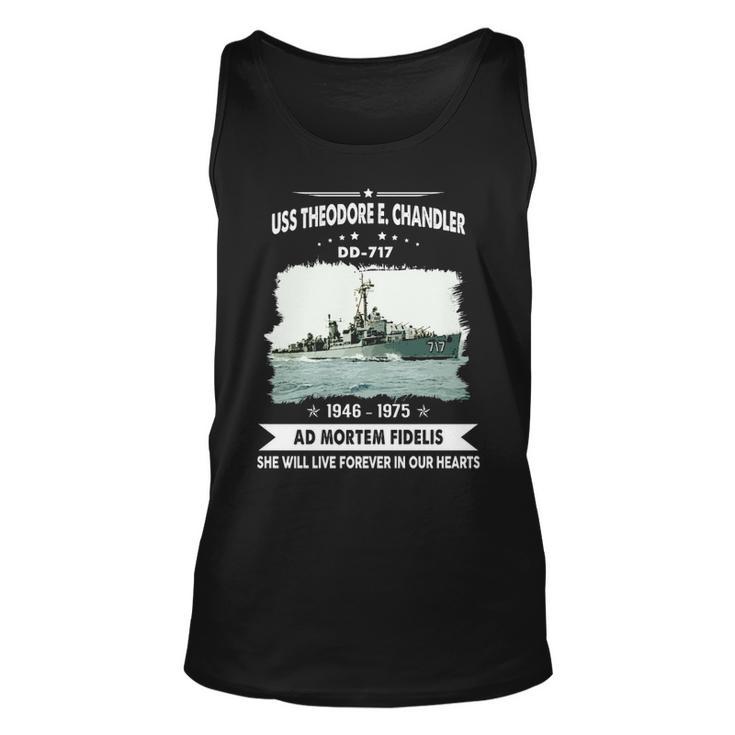 Uss Theodore E Chandler Dd  Unisex Tank Top