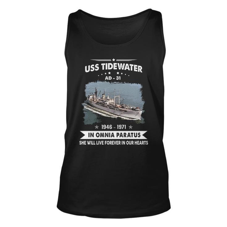 Uss Tidewater Ad Unisex Tank Top