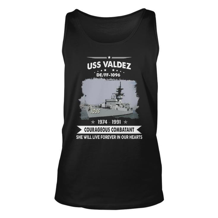 Uss Valdez Ff 1096 De  Unisex Tank Top