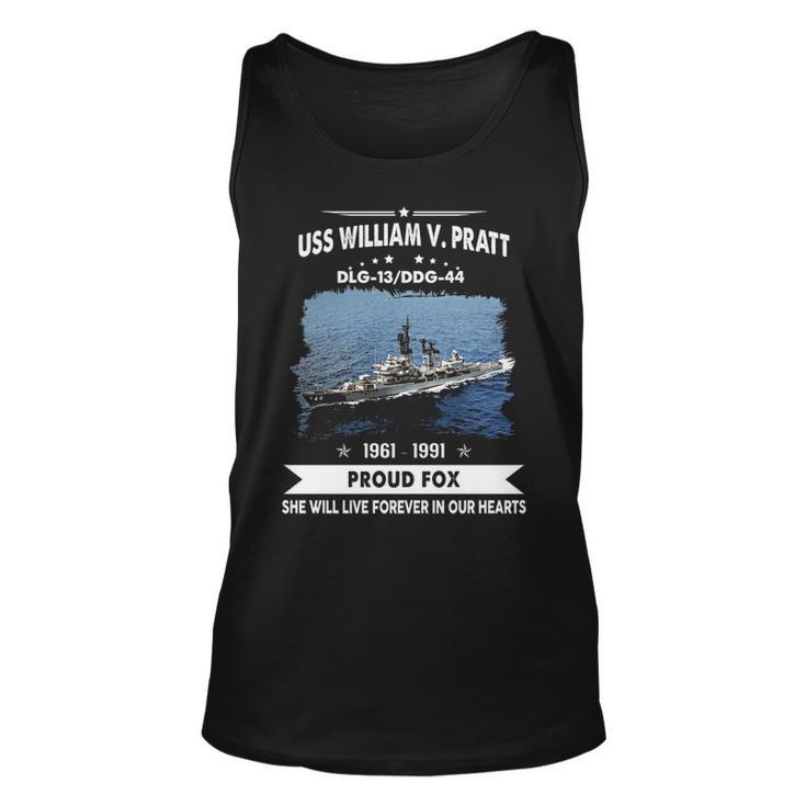 Uss William V Pratt Dlg 13 Ddg Unisex Tank Top