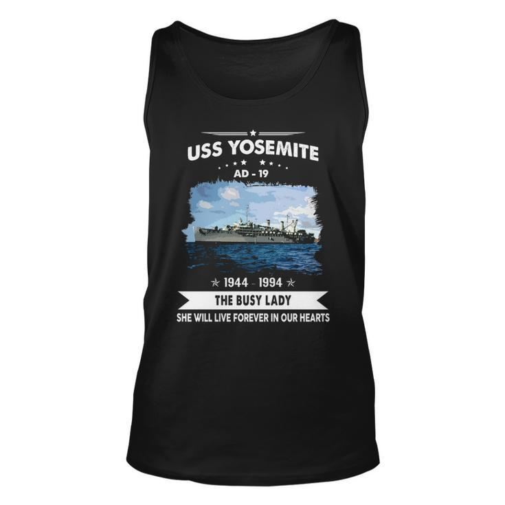Uss Yosemite Ad Unisex Tank Top
