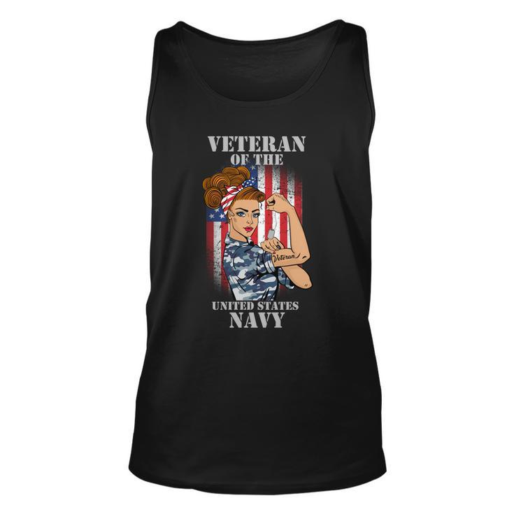 Veteran Of The United States Navy Women Tshirt Unisex Tank Top