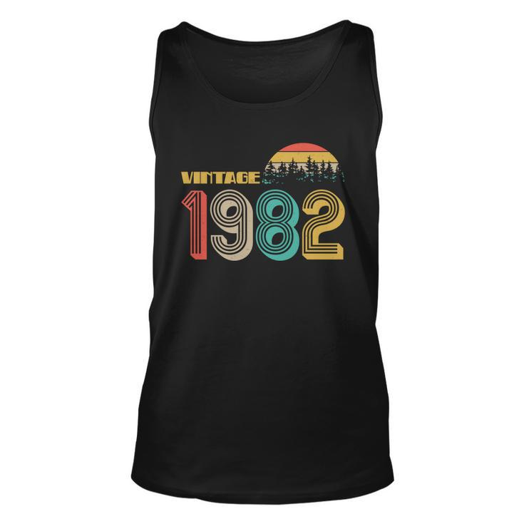 Vintage 1982 Sun Wilderness 40Th Birthday Tshirt Unisex Tank Top