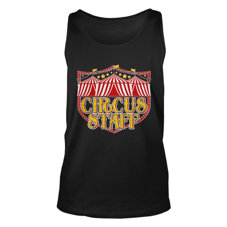 Vintage Circus Staff Carnival Tshirt Unisex Tank Top
