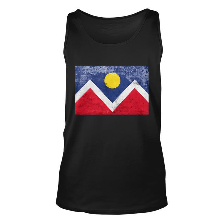 Vintage City Of Denver Colorado Flag Tshirt Unisex Tank Top