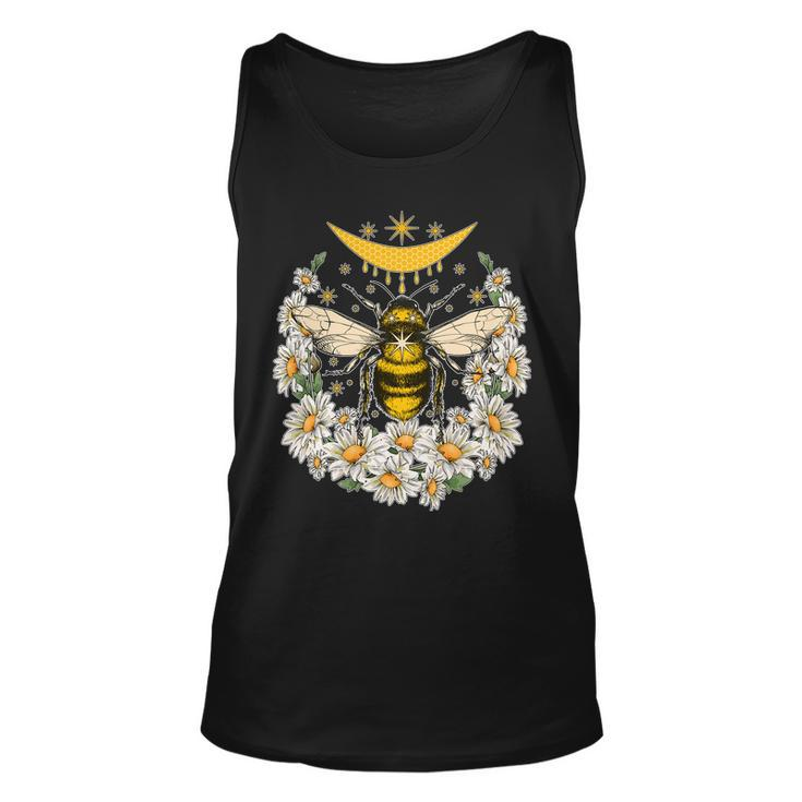 Vintage Daisy Honey Moon Bee Tshirt Unisex Tank Top