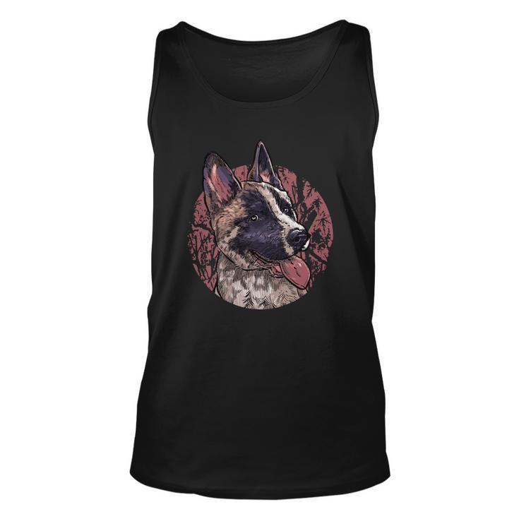 Vintage German Shepherd V2 Unisex Tank Top