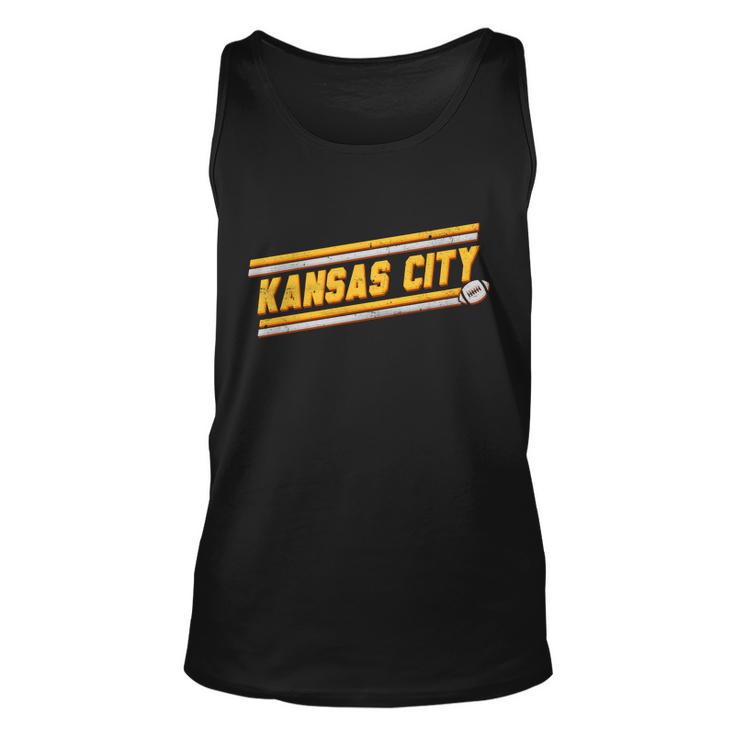 Vintage Kansas City Football V2 Unisex Tank Top