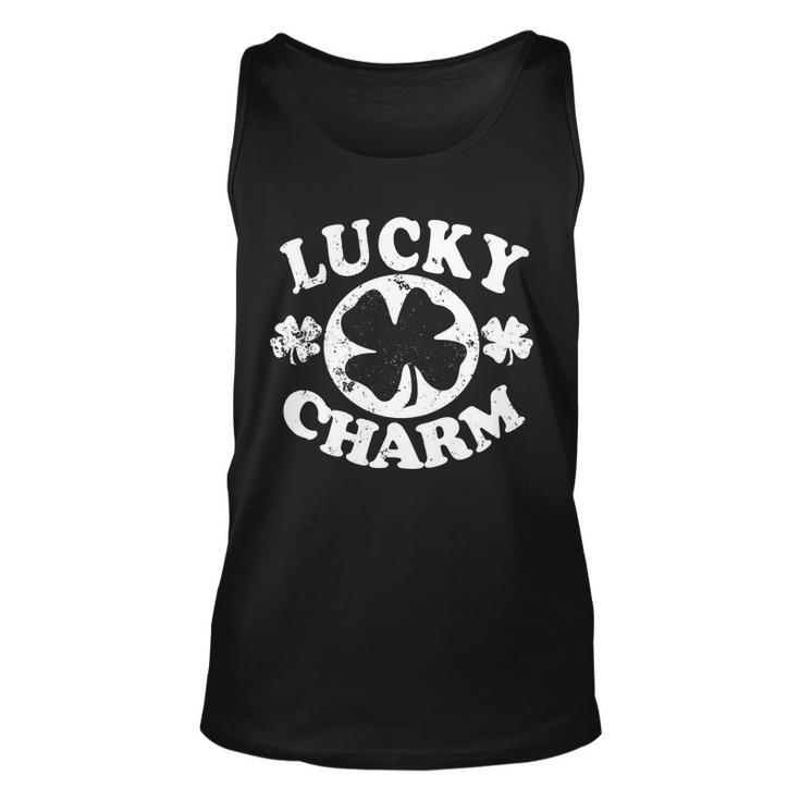 Vintage Lucky Charm Irish Clover Tshirt Unisex Tank Top