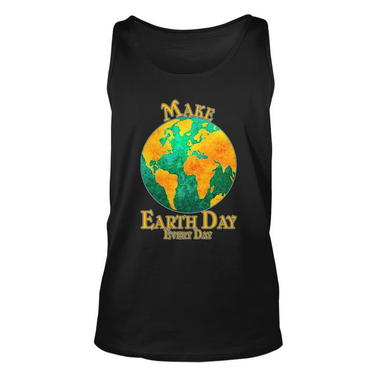 Vintage Make Earth Day Every Day Tshirt Unisex Tank Top