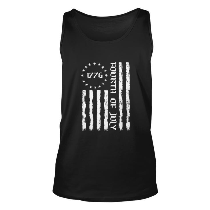 Vintage Patriotic Flag Funny Fourth Of July 4Th Of July Unisex Tank Top