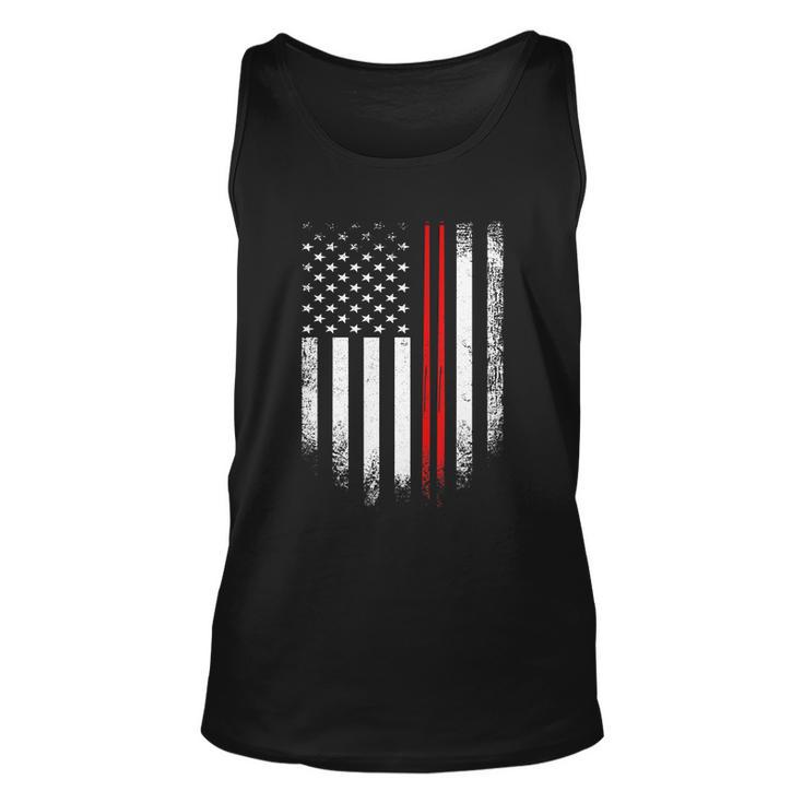 Vintage Usa Billiards Stick American Flag Patriotic Funny Meaningful Gift Unisex Tank Top