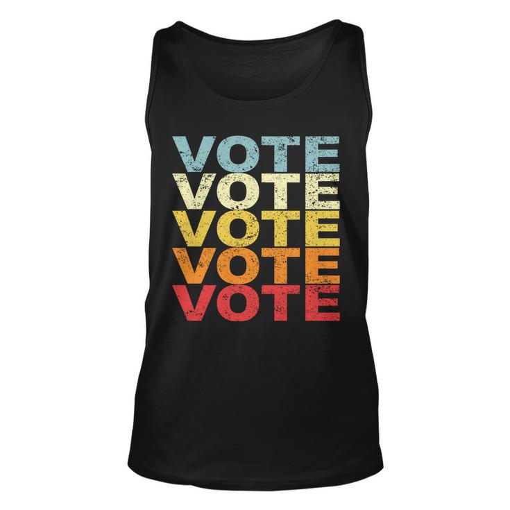 Vote Vote Vote Vote Tshirt V2 Unisex Tank Top