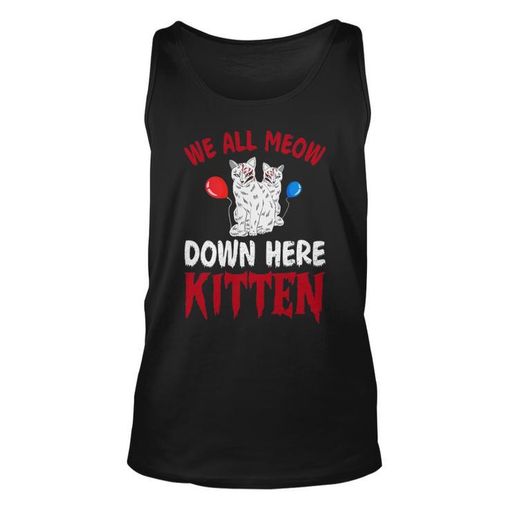 We All Meow Down Here V2 Unisex Tank Top